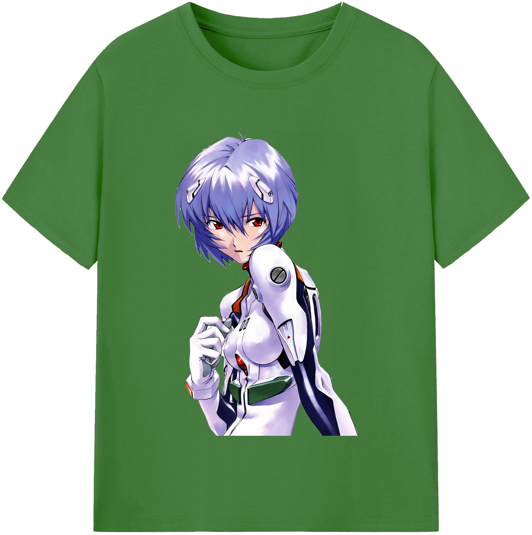 （画像用） EVA 新世紀エヴァンゲリオン レディースカジュアルプリントTシャツ（綿100％）